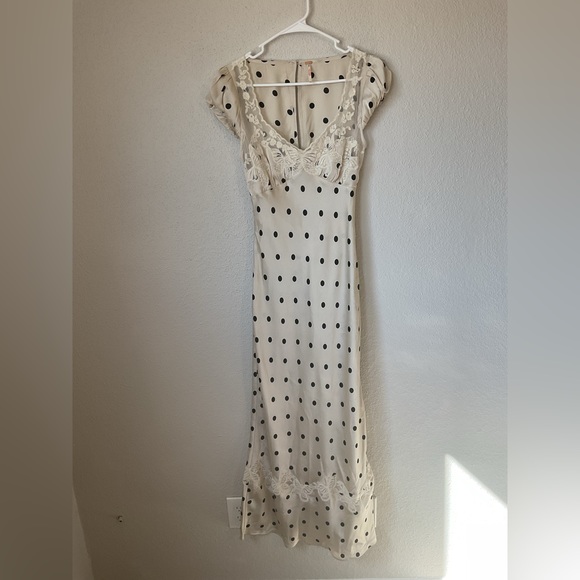 Free People Butterfly Babe Maxi Dress in Tea Combo Size XS - Picture 5 of 12